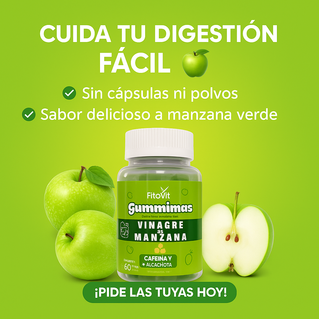 Gomitas de Vinagre de Manzana