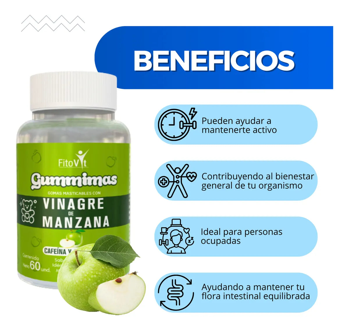 Gomitas de Vinagre de Manzana