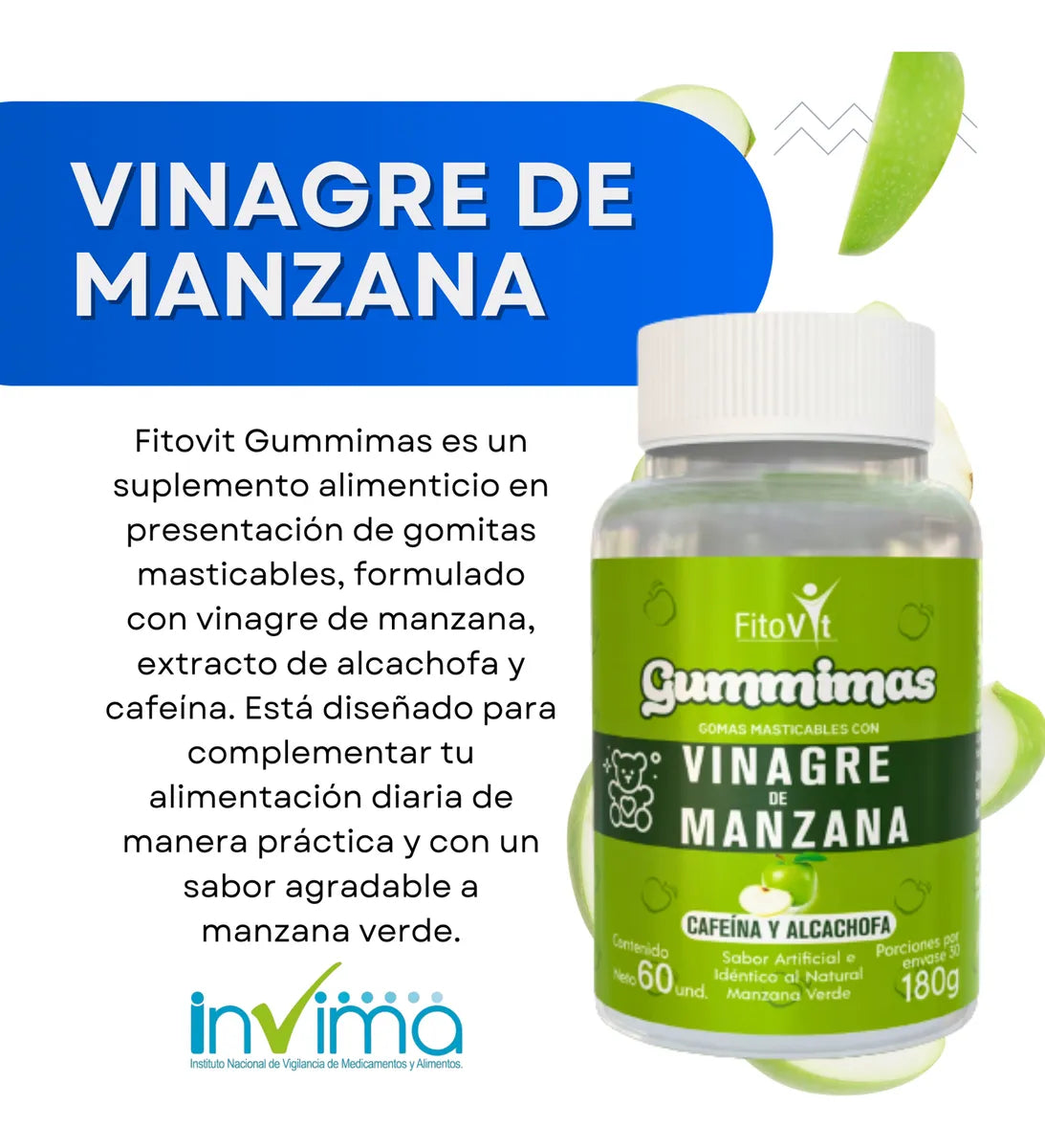 Gomitas de Vinagre de Manzana