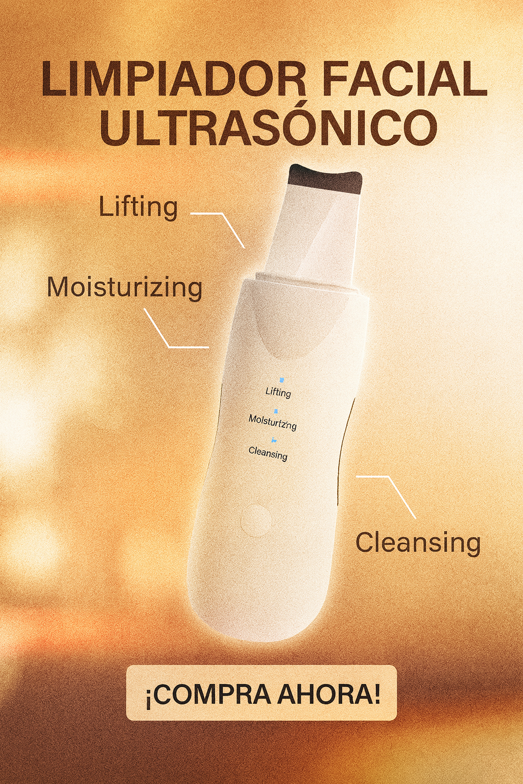 Limpiador Facial Ultrasónico